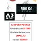 Vyhrejte poukaz do A3 Sport