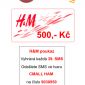Vyhrejte H&M poukaz – 500 Kč
