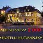 Hrajte o slevu 2 000 Kč do hotelu Hejtmanský dvůr