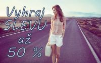 Vyhrávej každý den 50%, 35% a 25% slevu na značkové oblečení BEMOVE.cz.