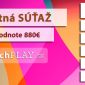 Veľká letná súťaž s TouchPlay.sk o 16 cien za 880€