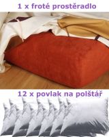 Srpnová soutěž o 1x froté prostěradlo a 12x povlak na polštář