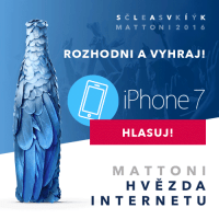 Mattoni - hvězda internetu - hlasuj a vyhraj iPhone 7